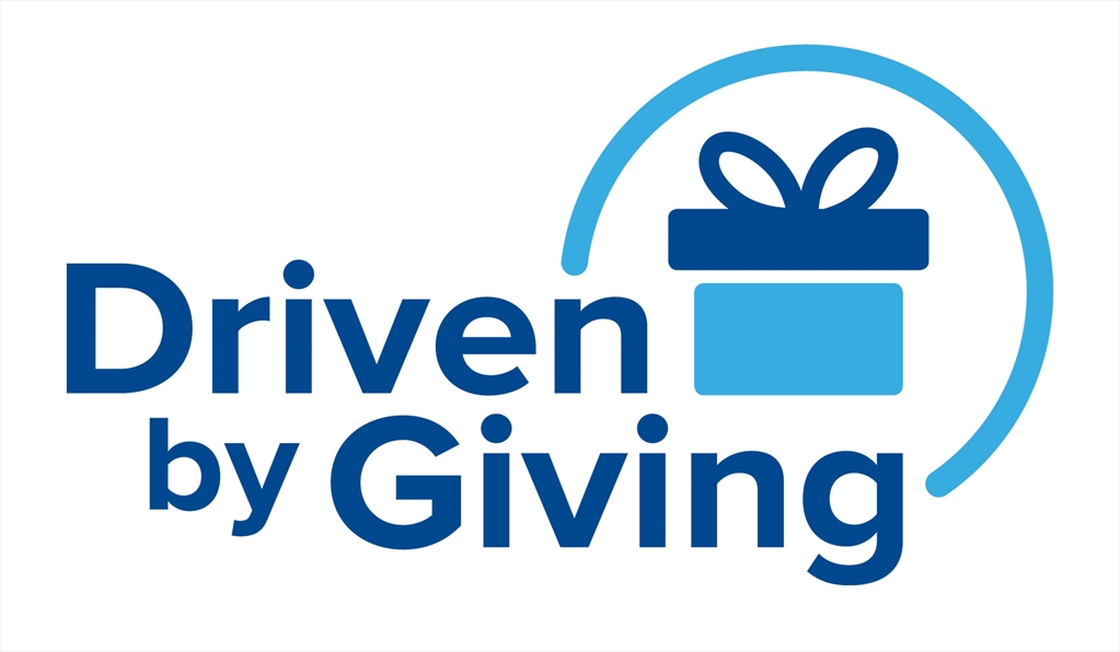 driven by giving logo
